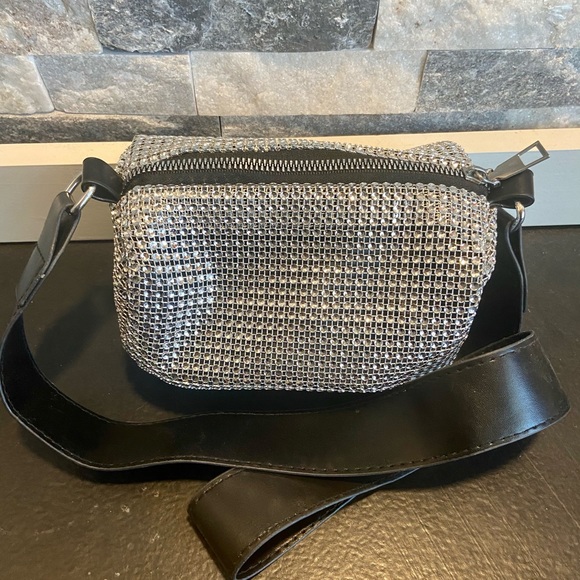 COPY - COPY - Studded Rhinestone Shoulder Bag - Picture 2 of 4